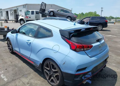 2022 Hyundai Veloster N из США, поврежденный, VIN KMHT36AH7NU014310